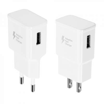 EU/US plug 5V 3A 9V 2A 12V 1.5A fast charging 18W QC3.0 USB wall quick charger 18W QC 3.0 USB wall charger